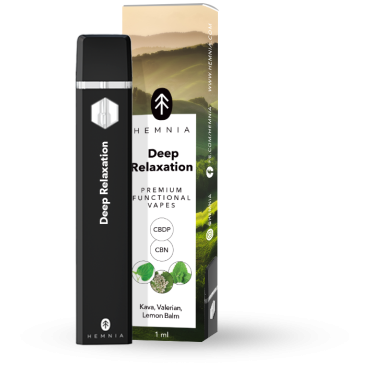 VAPE CBDP et CBN  Deep Relaxation - 5 % CBDP, 90 % CBN, 1 ml