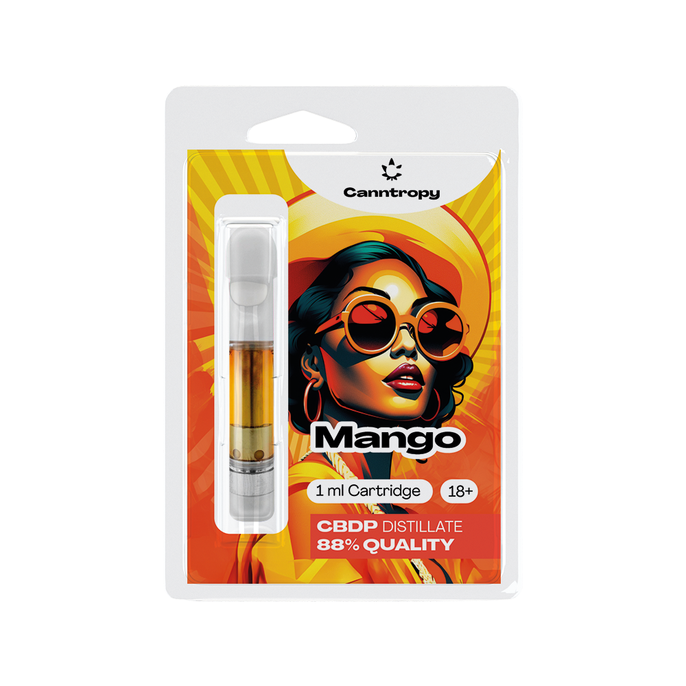 Cartouche Mangue Canntropy, CBDP 88% 1 ml