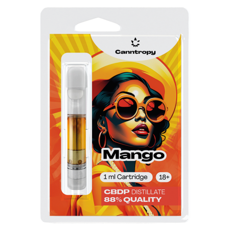 Cartouche Mangue Canntropy, CBDP 88% 1 ml