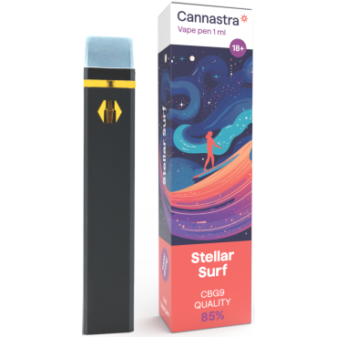 vape Cannastra CBG9 Stellar Surf, 85%  CBG9 , 1 ml