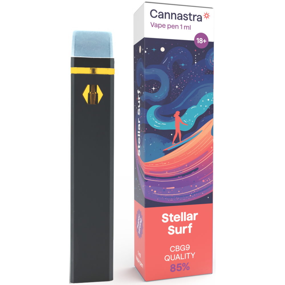 vape Cannastra CBG9 Stellar Surf, 85%  CBG9 , 1 ml