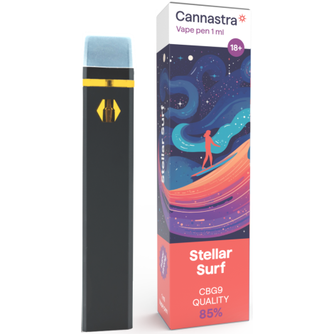 vape Cannastra CBG9 Stellar Surf, 85%  CBG9 , 1 ml