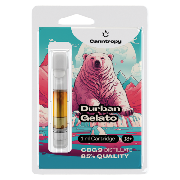 Cartridge Canntropy CBG9  Durban Gelato, 85 % CBG9  1 ml