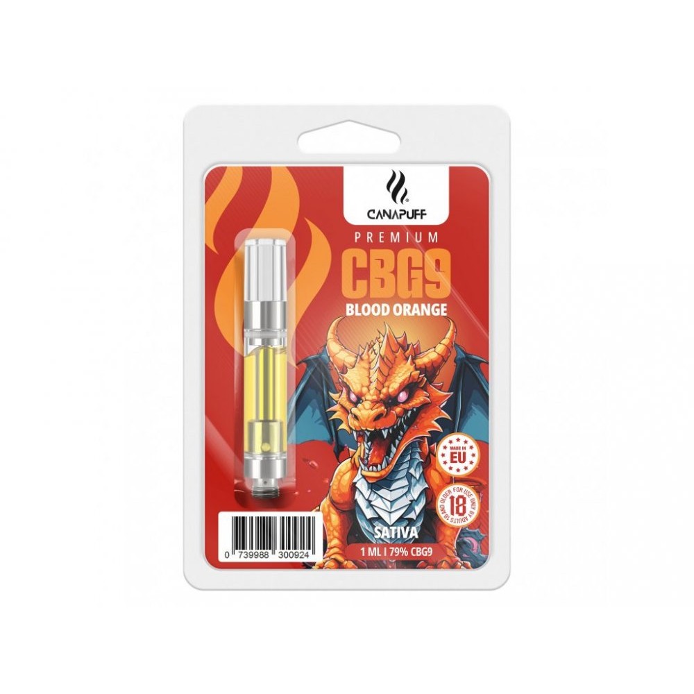 Cartridge CanaPuff CBG9 Orange Sanguine, CBG9 79 % 1ML