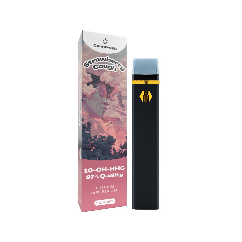 Vape canntropy  Strawberry cough 10-OH-HHC 97 %