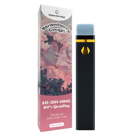 Vape canntropy  Strawberry cough 10-OH-HHC 97 %