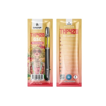 Vape Pen + Cartridge GSC, THP420 79 % 1 ml