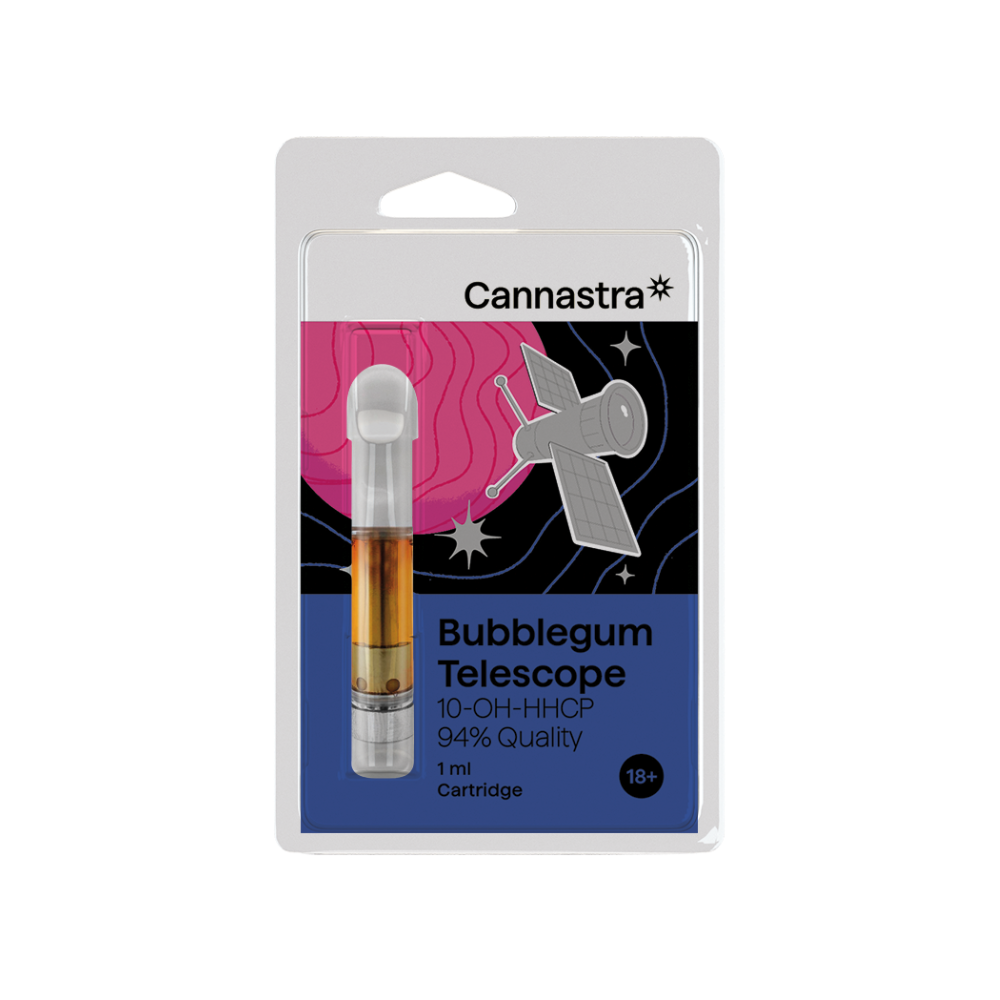 Cartridge Cannastra  Bubblegum Telescope 94 % 10-OH-HHCP 1ml