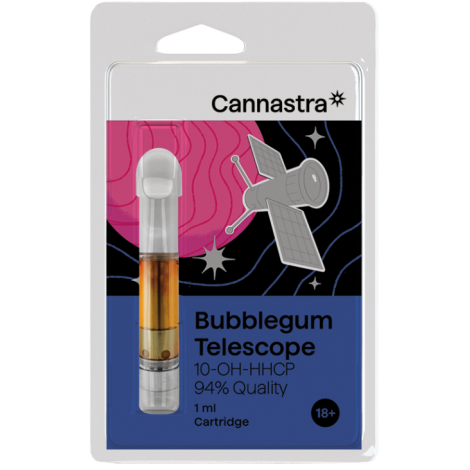 Cartridge Cannastra  Bubblegum Telescope 94 % 10-OH-HHCP 1ml