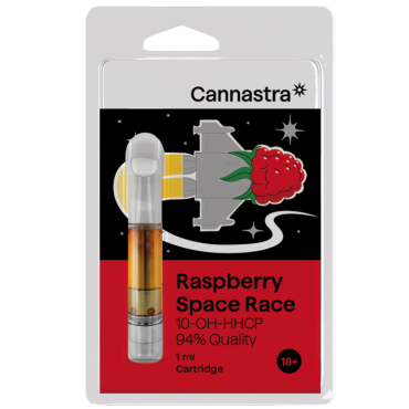 Cartridge Cannastra Raspberry Space Race 94 % 10-OH-HHCP 1ml