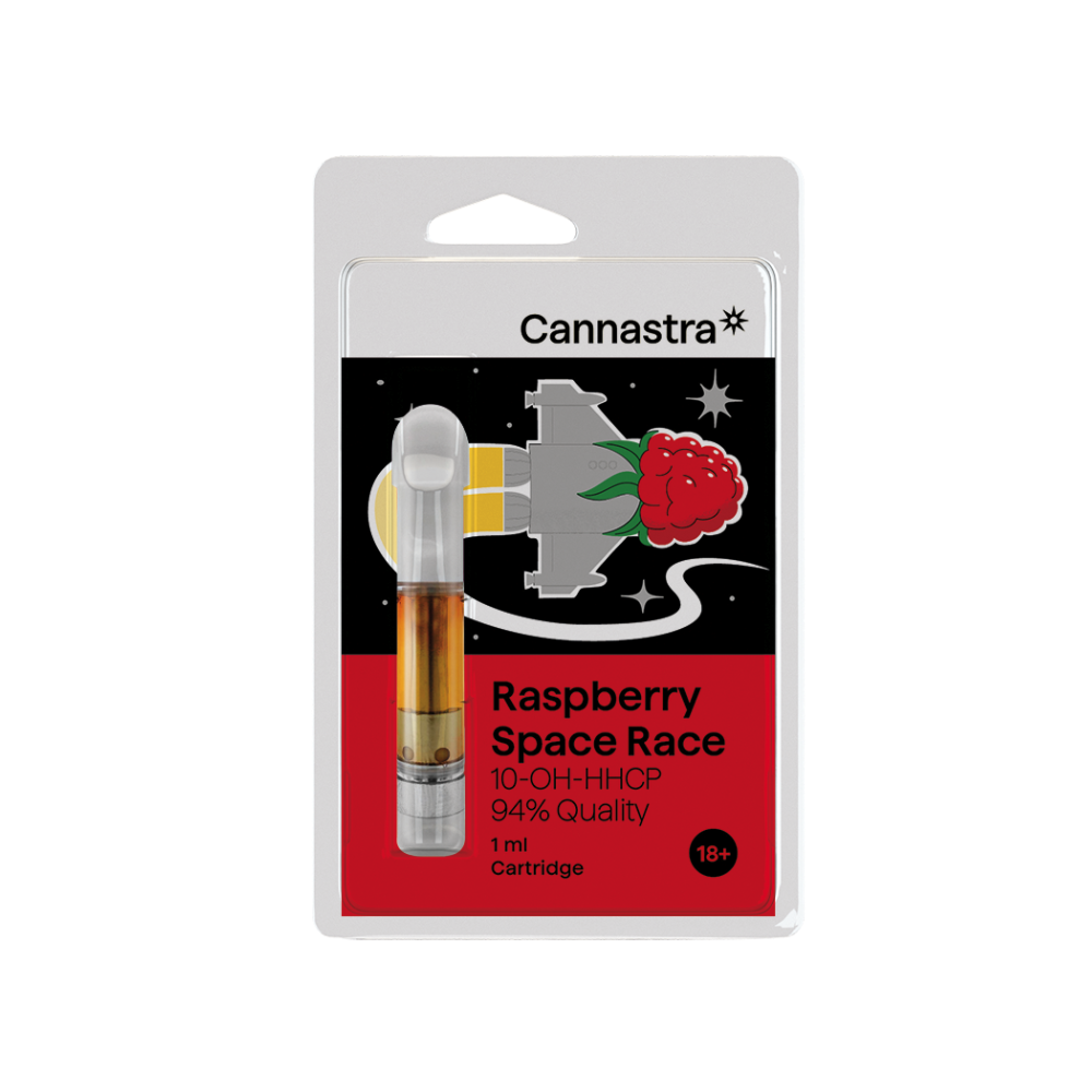 Cartridge Cannastra Raspberry Space Race 94 % 10-OH-HHCP 1ml