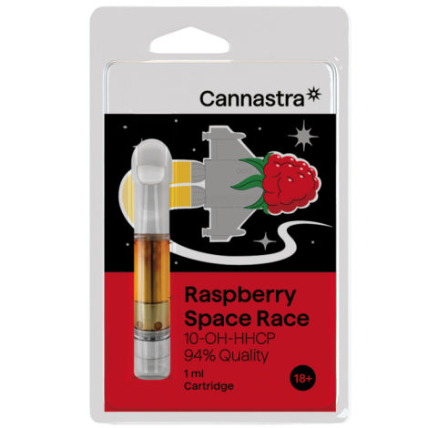 Cartridge Cannastra Raspberry Space Race 94 % 10-OH-HHCP 1ml