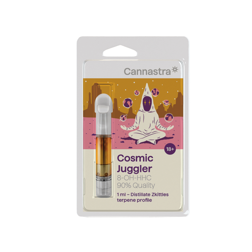 Cartridge Cannastra Cosmic Jugler (Zkittles) 90 % 8-OH-HHC 1ml