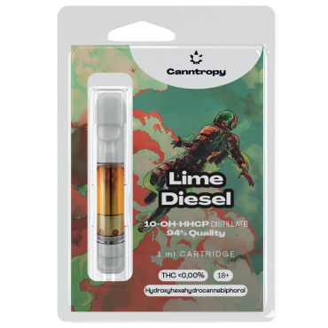 Cartridge Canntropy  LIME DIESEL 94 % 10-OH-HHCP 1ml