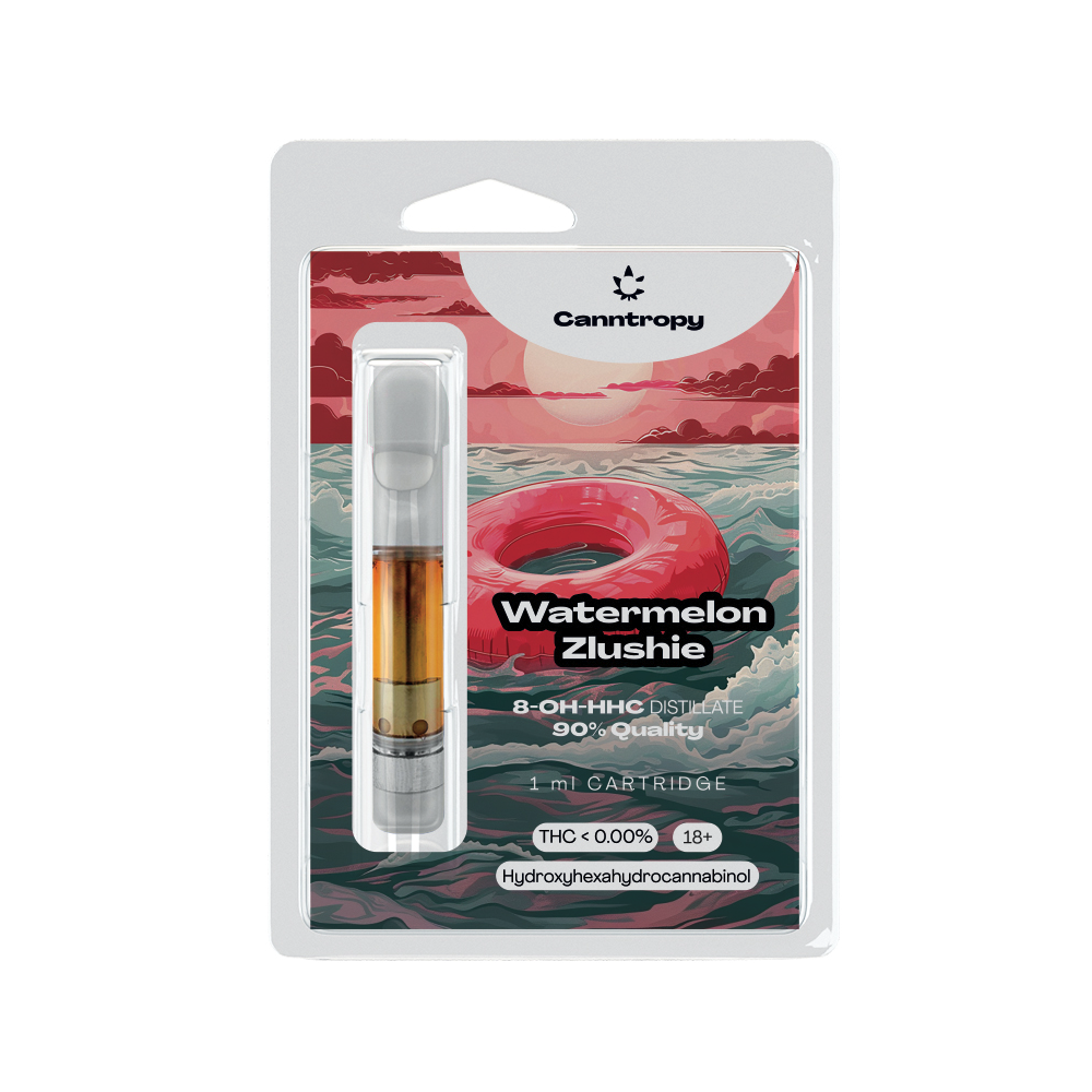 Cartridge Canntropy  WATERMELON ZLUSHIE 90 % 8-OH-HHC 1ml