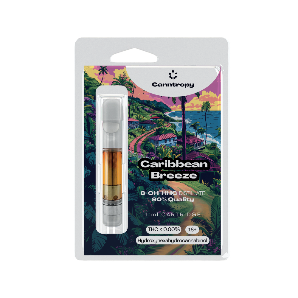 Cartridge Canntropy CARIBBEAN BREEZE 90 % 8-OH-HHC 1ml