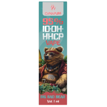 Vape canapuff BIG BAD BEAR 10-OH-HHCP 95%